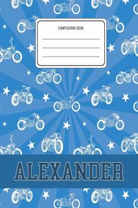 Composition Book Alexander