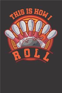 Bowling Player Notebook Journal