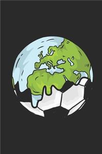 Earth And Soccer Ball
