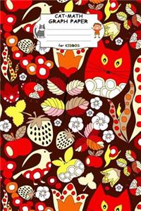 Cat Math Graph Paper for Kiddos