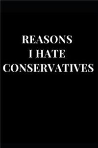 Reasons I Hate Conservatives