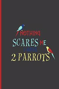 Nothing Scares Me I Have 2 Parrots