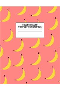College Ruled Composition Notebook