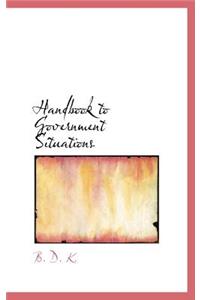 Handbook to Government Situations