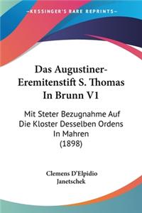 Augustiner-Eremitenstift S. Thomas In Brunn V1