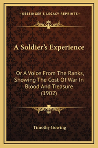 A Soldier's Experience