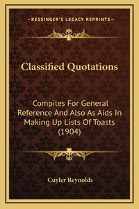 Classified Quotations