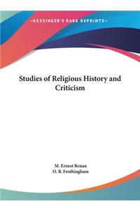 Studies of Religious History and Criticism