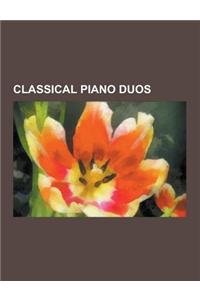 Classical Piano Duos: Francis Poulenc, Martha Argerich, Sviatoslav Richter, List of Classical Piano Duos, Kathryn Stott, York Bowen, Ferrant