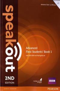 Speakout Advanced 2nd Edition Flexi Students' Book 1 with MyEnglishLab Pack