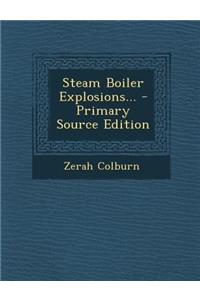 Steam Boiler Explosions... - Primary Source Edition