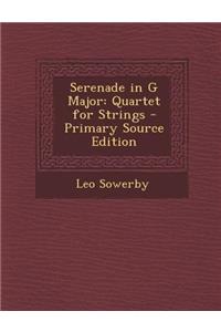 Serenade in G Major