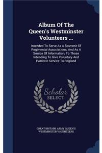 Album Of The Queen's Westminster Volunteers ...