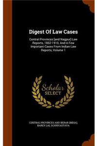 Digest of Law Cases