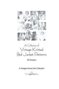A Collection of Vintage Knitted Bed Jacket Patterns
