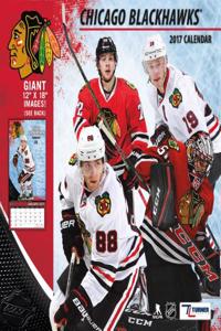 Cal 2017 Chicago Blackhawks 2017 12x12 Team Wall Calendar