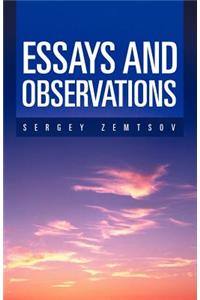 Essays and Observations