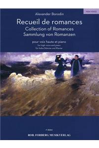 Collection of Romances [Recueil de Romances]: For High Voice and Piano