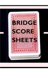 Bridge Score Sheets