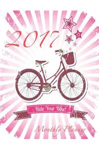 2017 Ride Your Bike Monthly Planner
