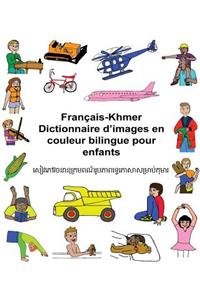Français-Khmer Dictionnaire d'images en couleur bilingue pour enfants