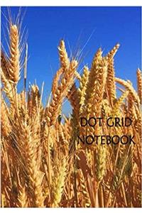 Dot Grid Notebook Wheat: 110 Dot Grid Pages