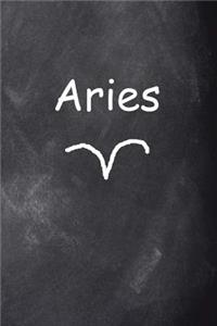 Aries Symbol Zodiac Sign Horoscope Journal Chalkboard