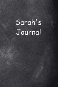 Sarah Personalized Name Journal Custom Name Gift Idea Sarah