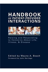 Handbook of Patient-Provider Interaction