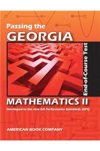Passing the Georgia Mathematics II End-of-Course Test