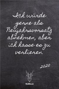 Neujahrsvorsatz abnehmen verlieren