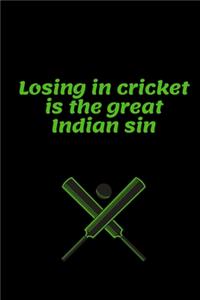 Cricket journal-