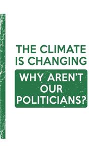 The Climate Is Changing Why Aren't Our Politicians?