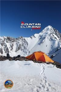 My MOUNTAIN CLIMBING journal DOT GRID STYLE NOTEBOOK