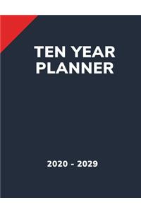 Ten Year Planner 2020 - 2029