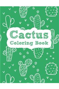 Cactus & Succulents Coloring Book for Adults Relaxation