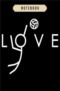 Volleyball Journal Notebook