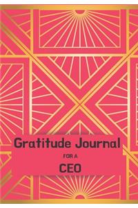 Gratitude Journal FOR A CEO