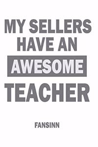 Funny School Teacher Notebook