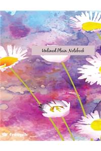 Unlined Plain Notebook
