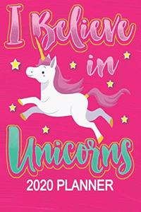 I believe In Unicorns - 2020 Planner