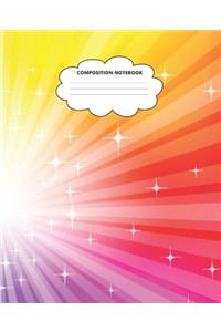 Rainbow Composition Notebook