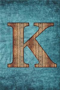 Monogrammed Notebook - K