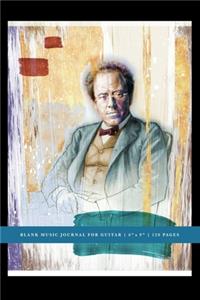 Mahler Blank Music Journal for Guitar 6x9
