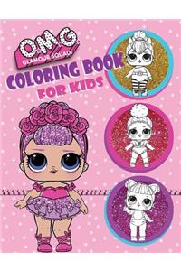 O.M.G. Glamour Squad! Coloring Book for Kids: 150 High Quality Images