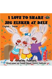 I Love to Share Jeg elsker at dele