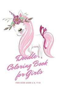 Doodle Coloring Book for Girls