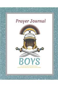 Prayer Journal For Boys, A 60-Day Boy's Gratitude and Prayer Journal, 5 Minute Journal Routine For Daily Focus & Faith Building
