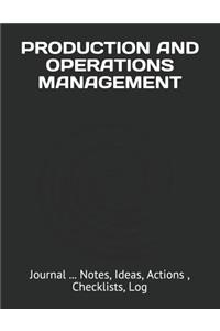 Production and Operations Management