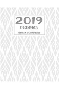 2019 Planner Weekly and Monthly